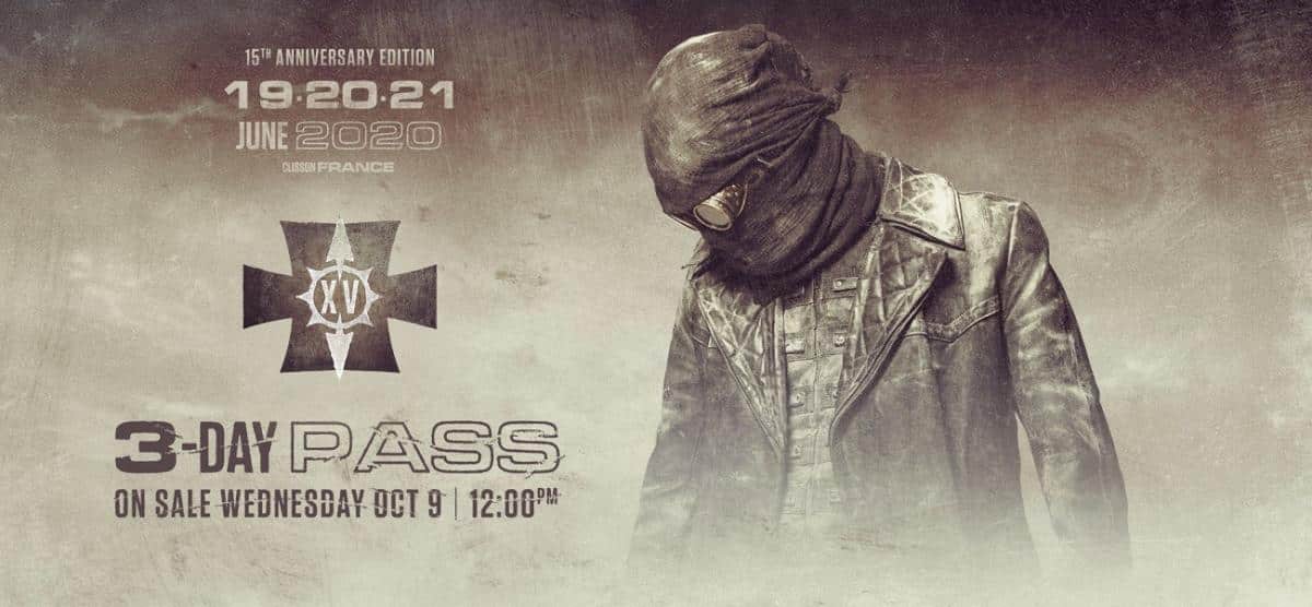 Les pass 3 jours du Hellfest 2020 seront en vente demain à midi, tenez-vous prêts !