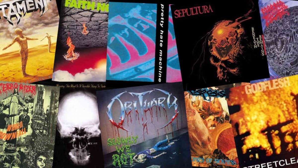 Les 10 meilleurs albums Metal & Rock de 1989