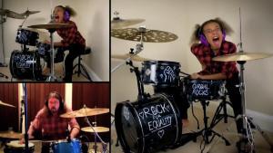 Nandi Nushell répond au défi de Dave Grohl (Foo Fighters) avec une reprise de Them Crooked Vultures