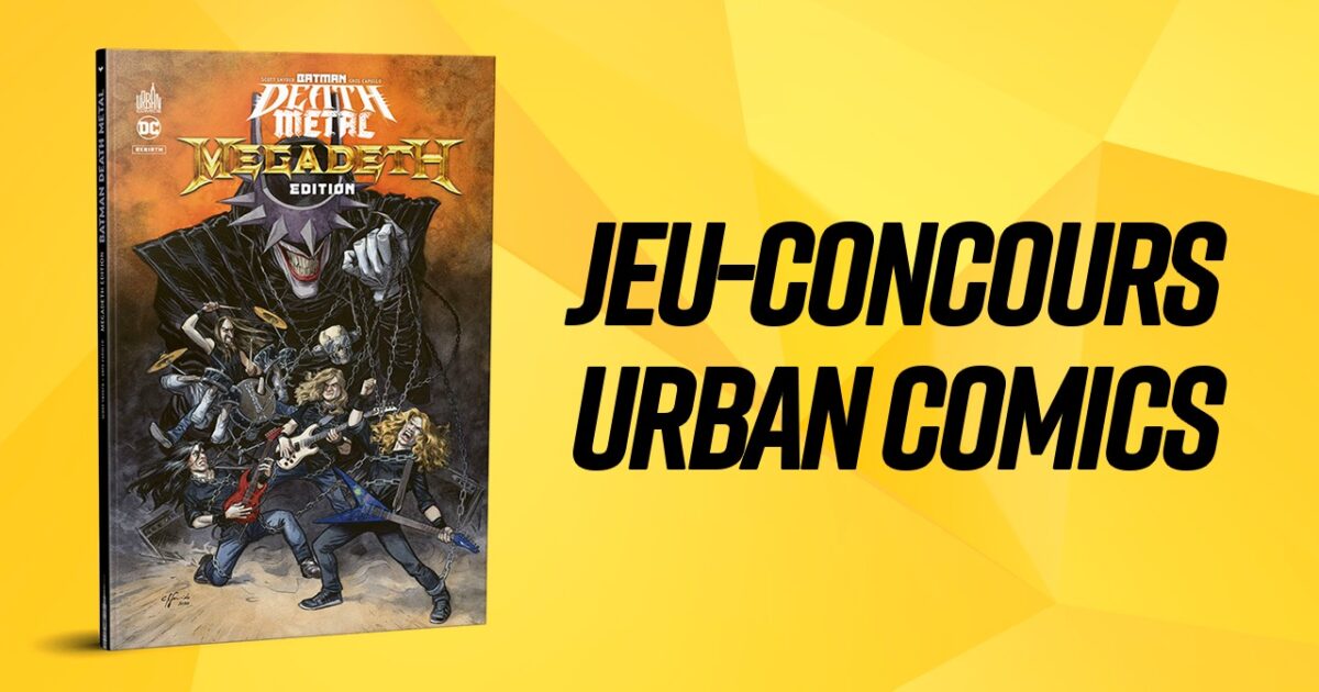 Tentez de gagner un exemplaire de Batman Death Metal #1 Megadeth Edition