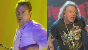 « J’ai pissé sur son téléprompteur » : Mike Patton revient sur sa vengeance contre Axl Rose