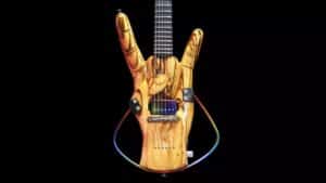 Le geste des « cornes du diable » de Ronnie James Dio a été transformé en guitare