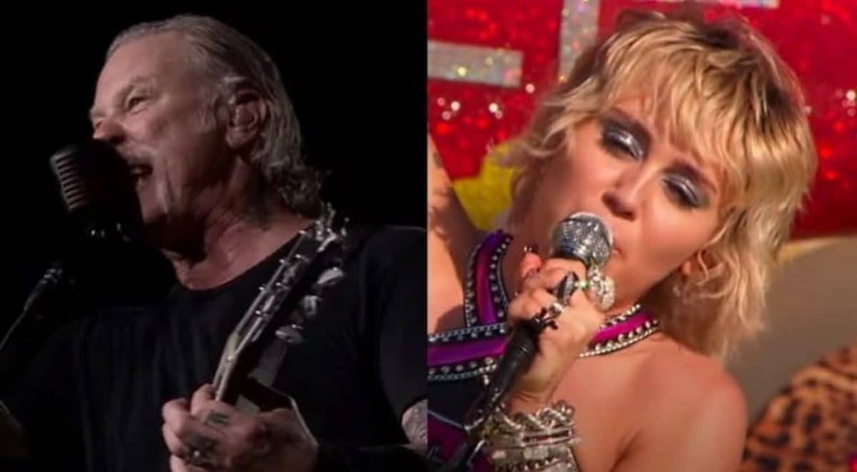 Metallica se produira aux côtés de Miley Cyrus lors du Howard Stern Show