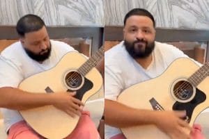 DJ Khaled joue horriblement mal de la guitare et se fait détruire sur Twitter