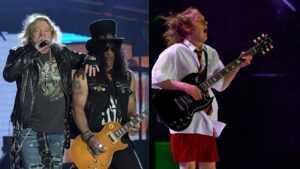 Slash dit qu&rsquo;il a été « époustouflé » par la performance d&rsquo;Axl Rose avec AC/DC : « C&rsquo;était phénoménal »