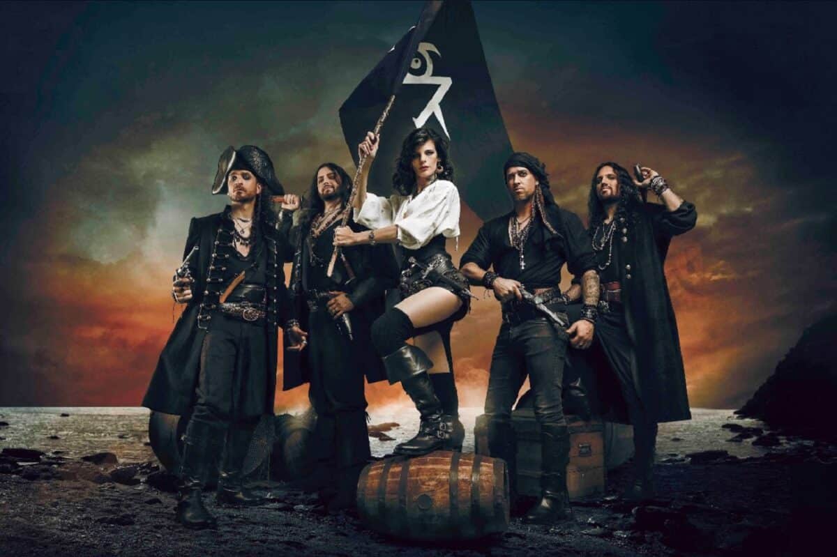 Visions Of Atlantis annonce son nouvel album, Pirates, et sort le clip vidéo du premier single, Legion Of The Seas