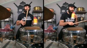 Jouer Avenged Sevenfold et Animals As Leaders à la batterie avec une seule main ? Oui, c&rsquo;est possible