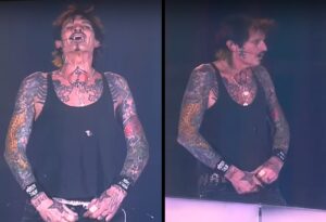 Tommy Lee de Mötley Crüe annonce qu&rsquo;il a rejoint OnlyFans en montrant sa lune à la foule