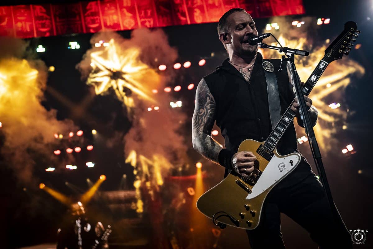 Regardez Volbeat donner son premier concert avec le guitariste Flemming C. Lund