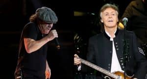 Brian Johnson d&rsquo;AC/DC se souvient de sa première rencontre embarrassante avec Paul McCartney
