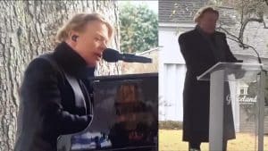 Axl Rose (Guns N&rsquo; Roses) a prononcé un discours émouvant et a joué November Rain en solo lors du service commémoratif de Lisa Marie Presley