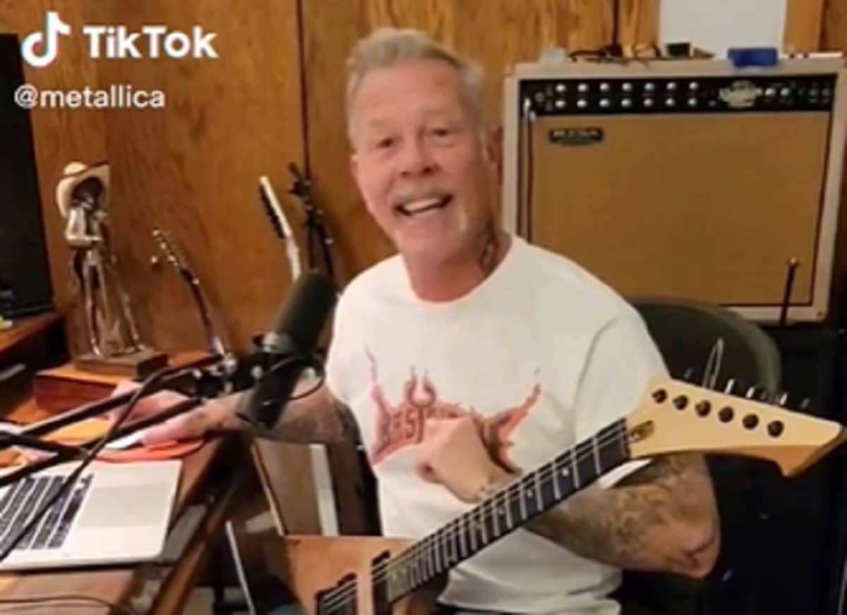 Metallica semble préparer la sortie d&rsquo;une nouvelle chanson sur TikTok