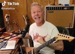 Metallica semble préparer la sortie d&rsquo;une nouvelle chanson sur TikTok