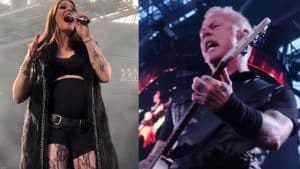 Regardez Floor Jansen et Metallica lors d&rsquo;un grand concert à Amsterdam !