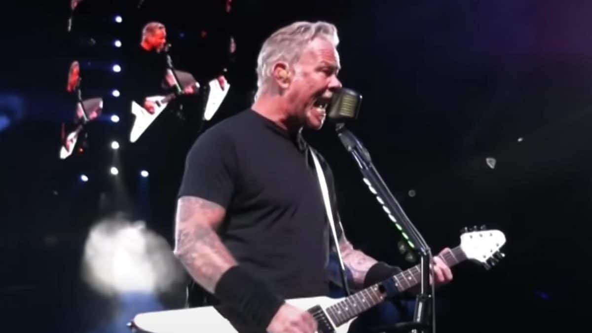 Metallica partage une vidéo live pro d&rsquo;eux jouant Blackened au Stade de France