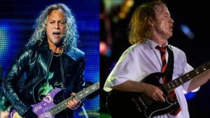 Kirk Hammett de Metallica : « J&rsquo;ai été obnubilé par AC/DC presque toute ma vie »