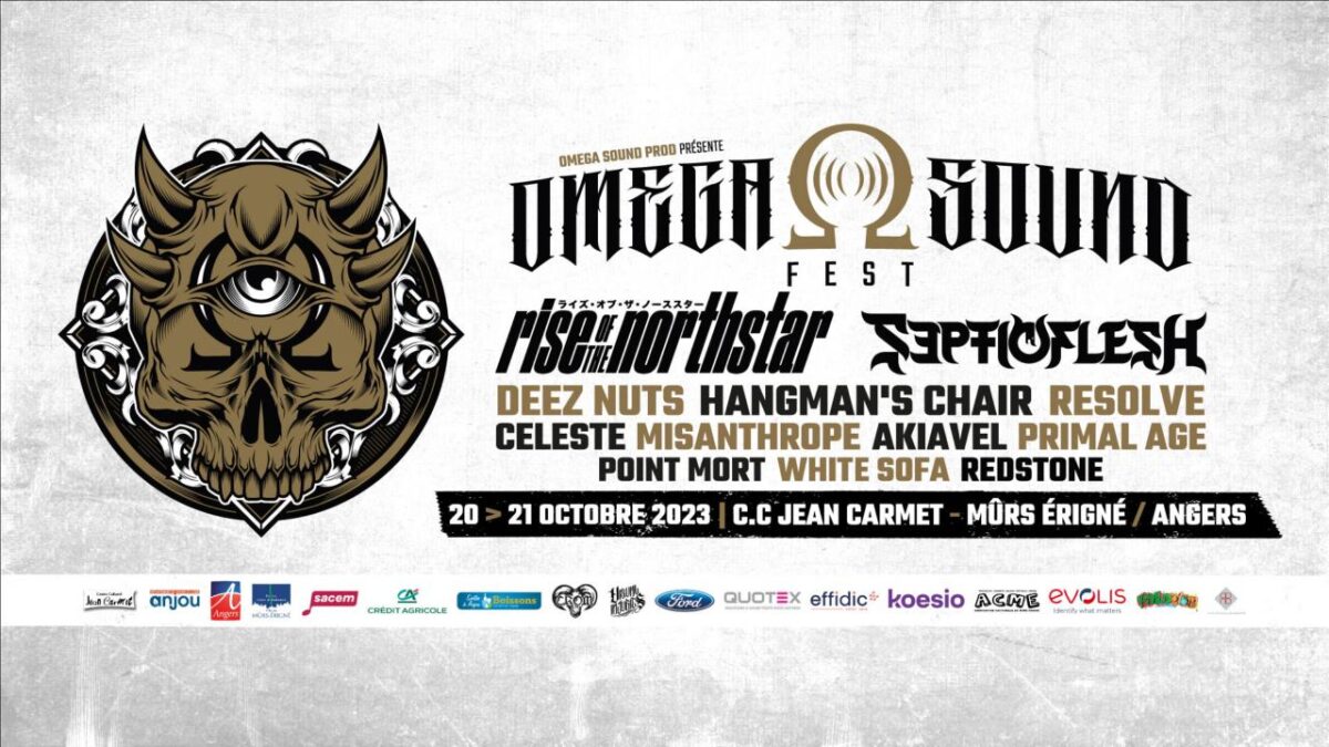 Rappel : L&rsquo;Omega Sound Fest 2023 arrive à grands pas (avec Rise Of The Northstar, Septicflesh, Hangman&rsquo;s Chair et plus encore)