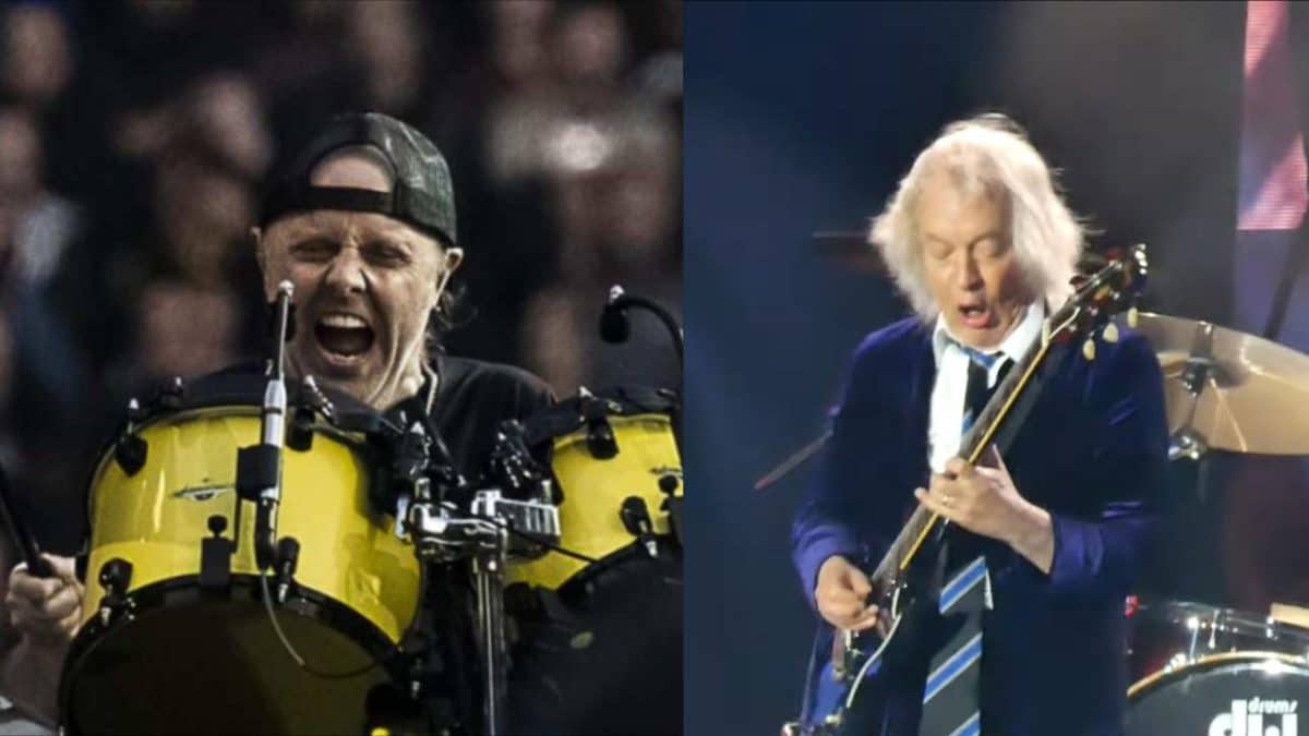 Lars Ulrich de Metallica affirme qu&rsquo;il a failli pleurer en regardant AC/DC jouer au festival Power Trip : « C&rsquo;était juste un triomphe »