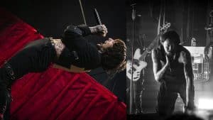 « Il est crevé, donnez-lui un vrai circle pit » ; Regardez Noah Sebastian de Bad Omens jouer Antivist avec Bring Me The Horizon
