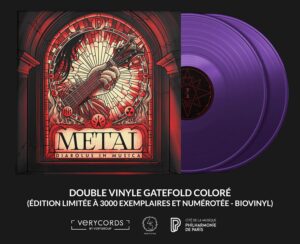 Voici le vinyle exclusif et numéroté de l&rsquo;exposition Metal de la Philharmonie