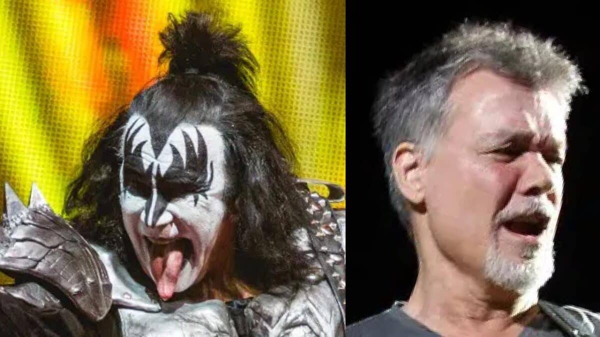 « Je lui ai dit : ‘Tu devrais l’accorder avant de monter sur scène’ » : Gene Simmons affirme qu&rsquo;Eddie Van Halen était le seul à pouvoir jouer correctement de sa Frankenstrat