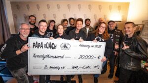Papa Roach reverse 20 000 € à Metality pour la sensibilisation à la santé mentale