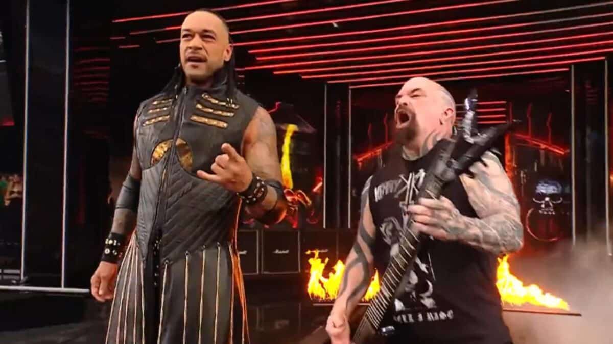 Une entrée « metal as hell » à Wrestlemania : Kerry King enflamme le show avec Damian Priest