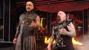 Une entrée « metal as hell » à Wrestlemania : Kerry King enflamme le show avec Damian Priest