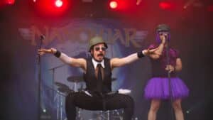 Rock The Lakes 2025 : Au bord du lac, Nanowar of Steel fait mouche avec son power metal satirique