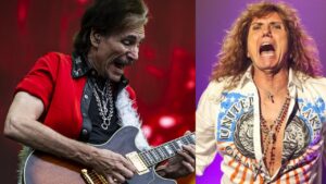 “Le succès, c’est bien. Mais ce sont les gens que tu rencontres en chemin qui comptent vraiment” : Steve Vai rend un hommage appuyé à David Coverdale (Whitesnake), parti à la retraite