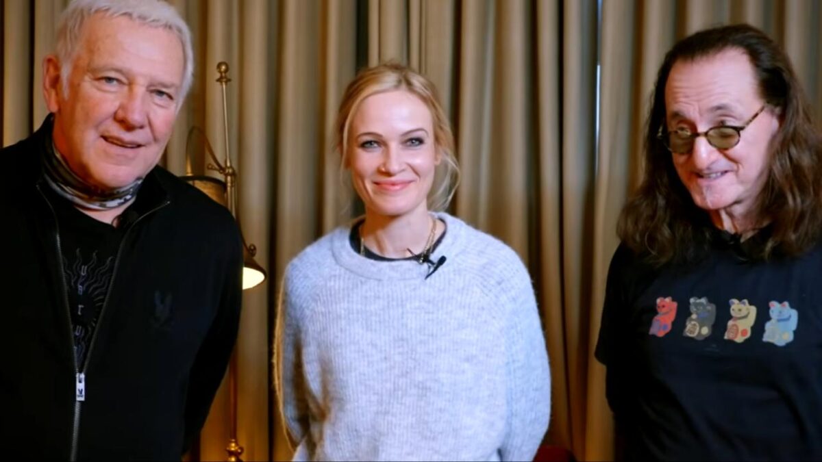 “Je m’amuse énormément avec elle” : Geddy Lee (Rush) bluffé par Anika Nilles