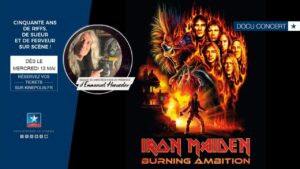 Iron Maiden : un cinéma français prépare trois soirées spéciales autour de Burning Ambition