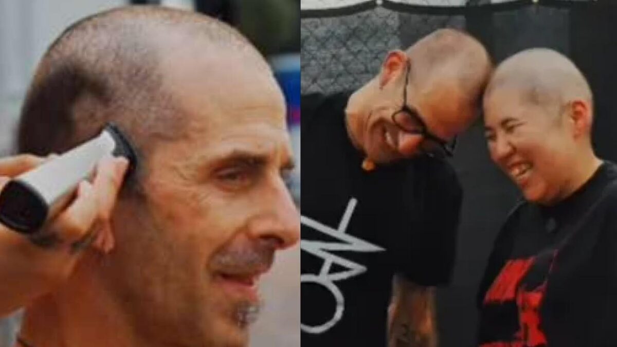 Randy Blythe (Lamb Of God) se fait raser la tête par une fan atteinte d’un cancer