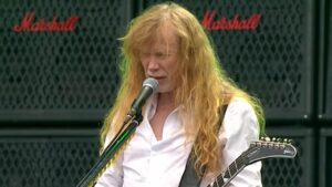 « Quel idiot peut poser une question pareille ? » : Dave Mustaine (Megadeth) s&rsquo;en prend à un journaliste après une question sur James Hetfield